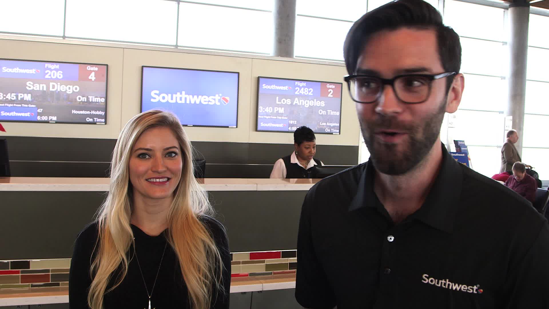 Inflight Mario Magic on Southwest